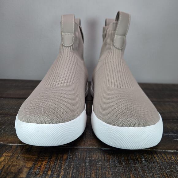 Vessi Weekend Chelsea Mens Size 7 Waterproof Shoes Shiitake Brown White main image 13